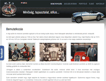 Tablet Screenshot of mts-oldtimer-garage.com